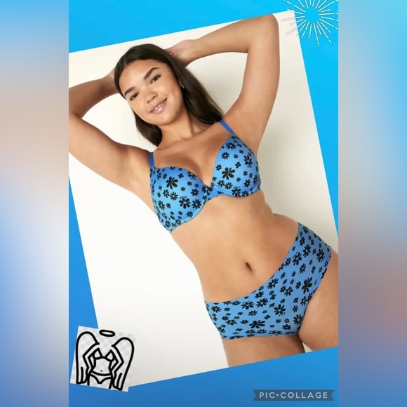 Victorias Secret Pink 
Everywhere Push Up Bra 40DD 40D 40B 36C 36DD &
Panty Set - Picture 1 of 8